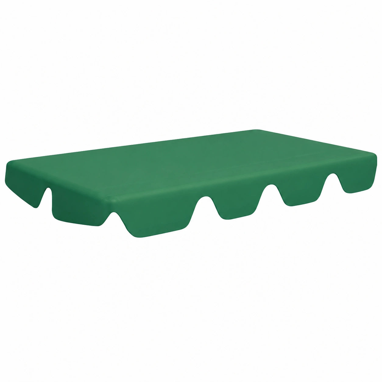 Toit Imperméable pour Balancelle de Jardin Extérieur Vert
