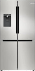Réfrigérateur Américain Bosch Série 6, 574 L, Inox, 183x90.5 cm