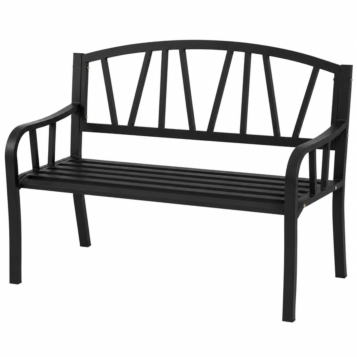 Banc de Jardin 3 Places Résistant aux Intempéries