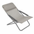 Chaise Longue Pliable pour Jardin en Tissu Résistant