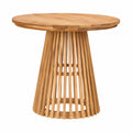 Table d'appoint en Teck Massif 70x70x75 cm, Mobilier Moderne Jardin
