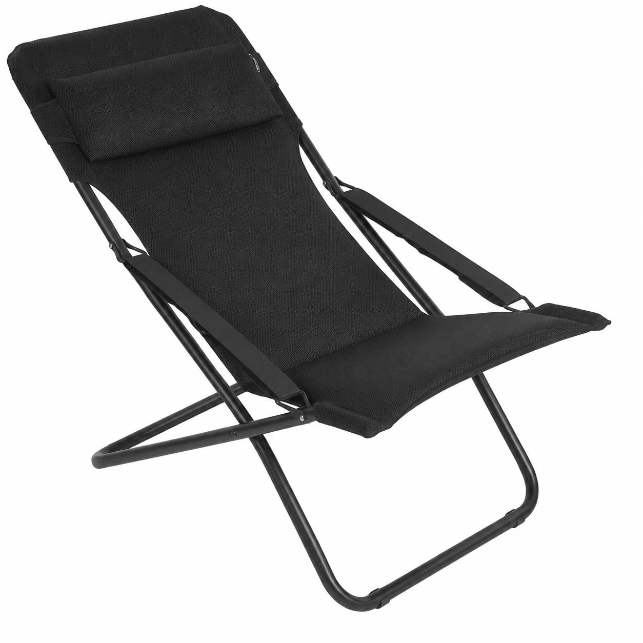 Bain de Soleil Multiposition Matelassé pour Extérieur