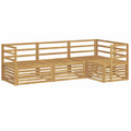 Ensemble de canapé d'extérieur moderne 6 pièces pour terrasse