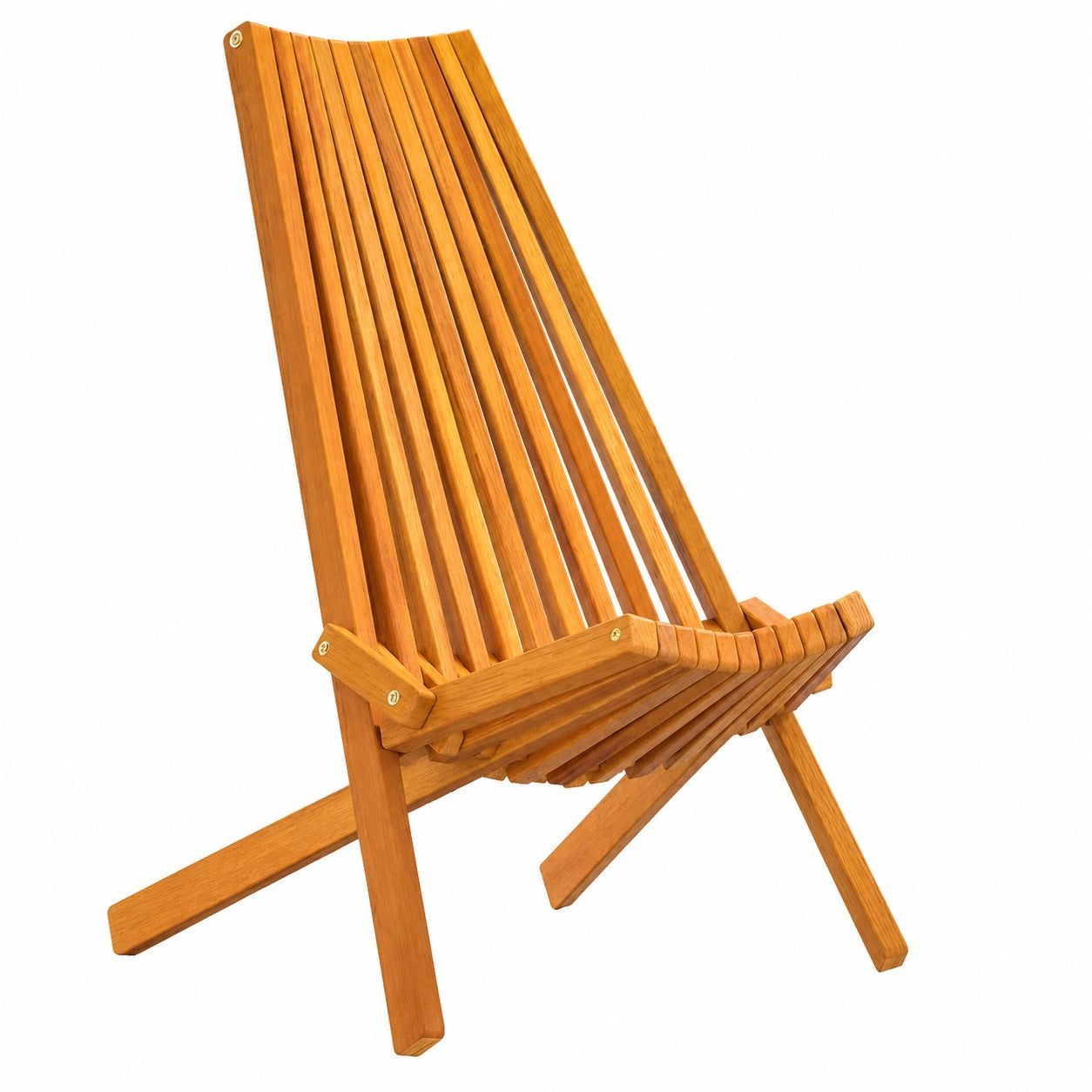 Chaises Pliantes en Bois d'Acacia pour Jardin