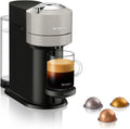 Machine à Café Nespresso Vertuo Next Gris Clair, Technologie Centrifusion, 5 Formats de Tasses, Inclus Kit de Bienvenue, Design Élégant avec Arrêt Automatique