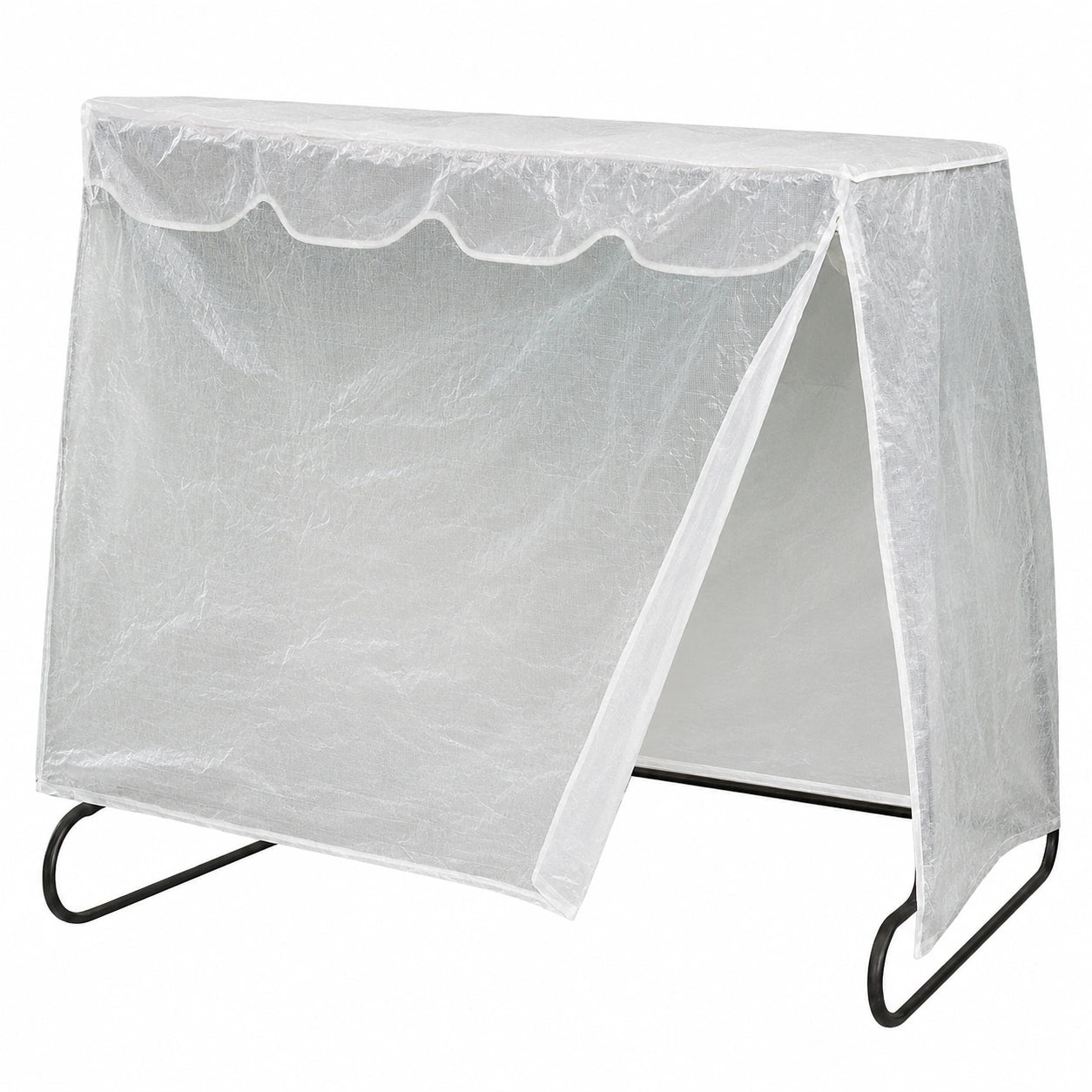Housse de Protection Transparente pour Balancelle de Jardin