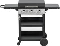 BIGHORN Barbecue à Gaz 3 Brûleurs avec Chariot et Couvercle, 7.2 kW
