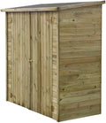 Abri de Jardin en Bois Adossé Lipki - Compact et Pratique