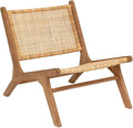 Fauteuil en Teck et Rotin Timor - Design Élégant par Atmosphera
