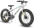 Vélo Tout-Terrain Hiland 20", 7 Vitesses avec Freins à Disque pour Enfants, Couleurs Variées