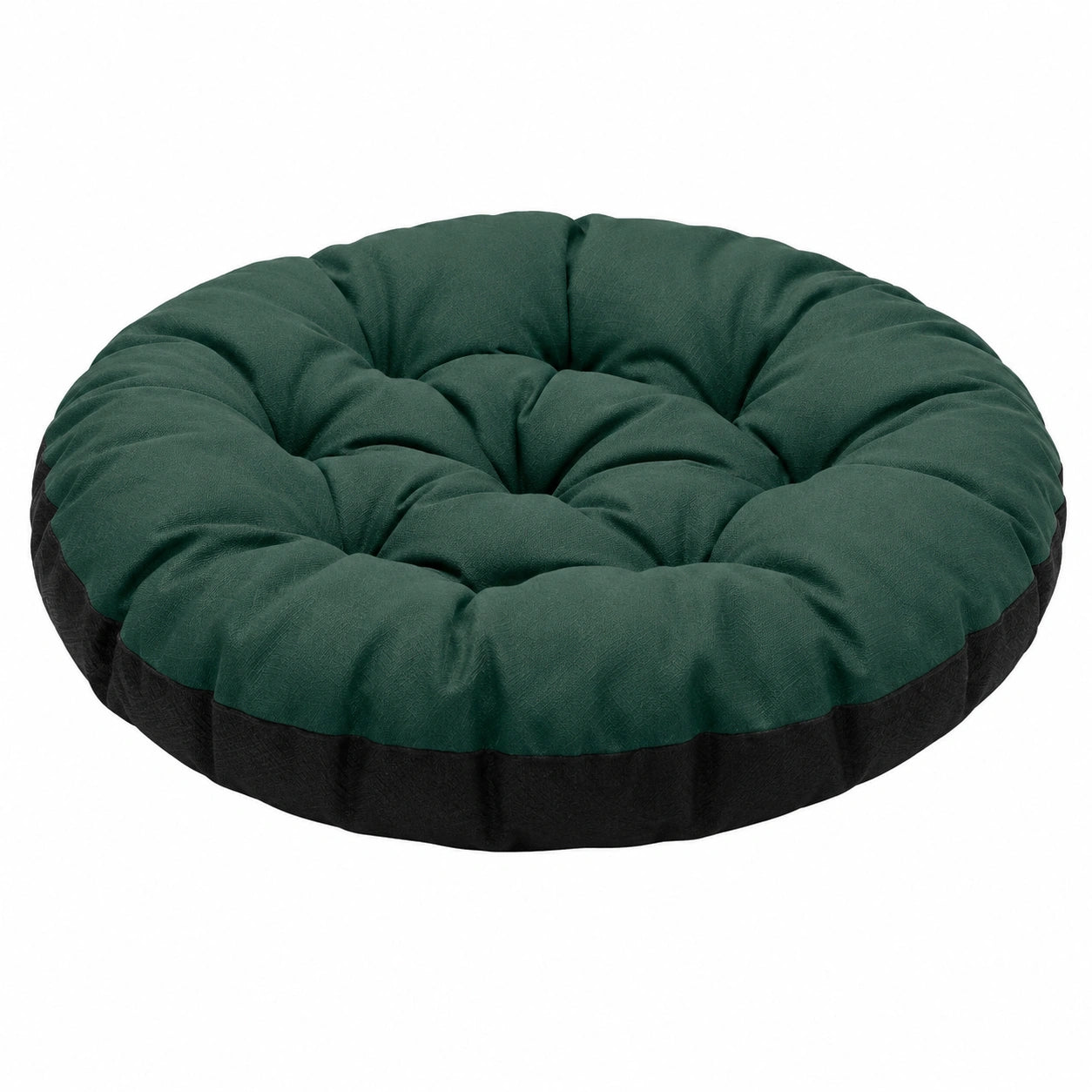 Coussin Rond pour Chaise Suspendue Extérieur et Intérieur, Teinte Verte