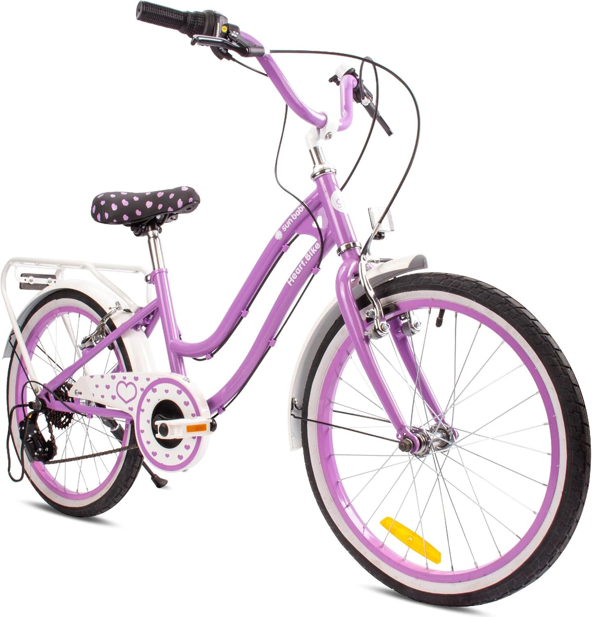 Vélo Enfant Fille Sun Baby, 20/24 Pouces, Freins V-Brake, Accessoires Complets