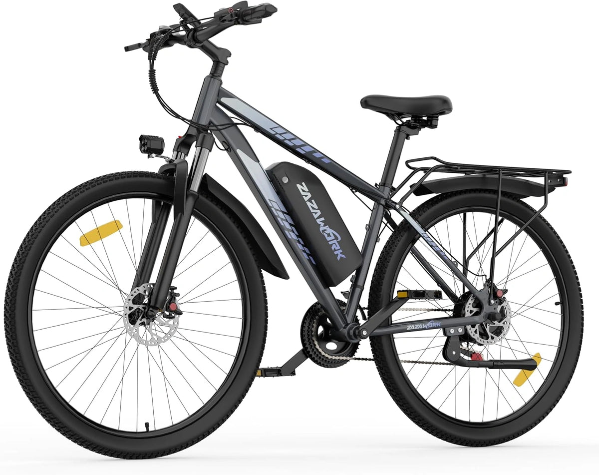 Vélo Électrique Adulte TIGUOWISH C29PRO, 48V 20Ah, Moteur Tout-Terrain Puissant, 21 Vitesses, Freins à Disques, Écran LCD, Éclairage LED