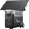 Générateur Solaire FOSSiBOT F3600 Pro 3600W avec Panneaux 400W, Station Portative LiFePO4 3840Wh pour Maison et Camping
