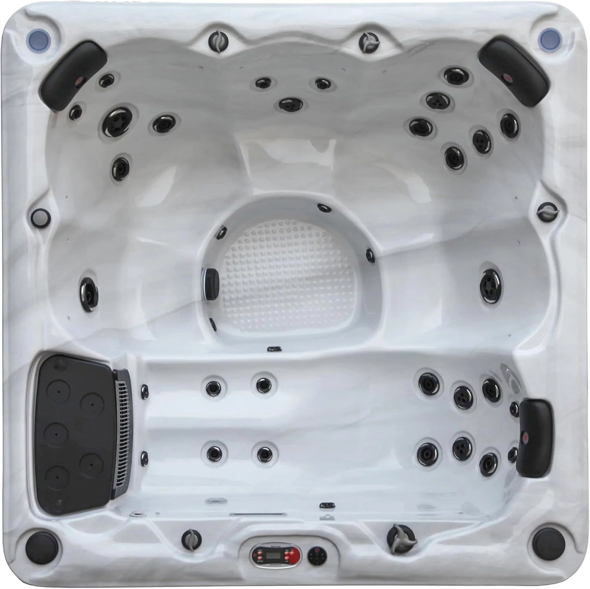 Spa Extérieur Hivernal pour 6 Personnes avec LED et Couverture Isolante - CANADIAN SPA CO. Winnipeg