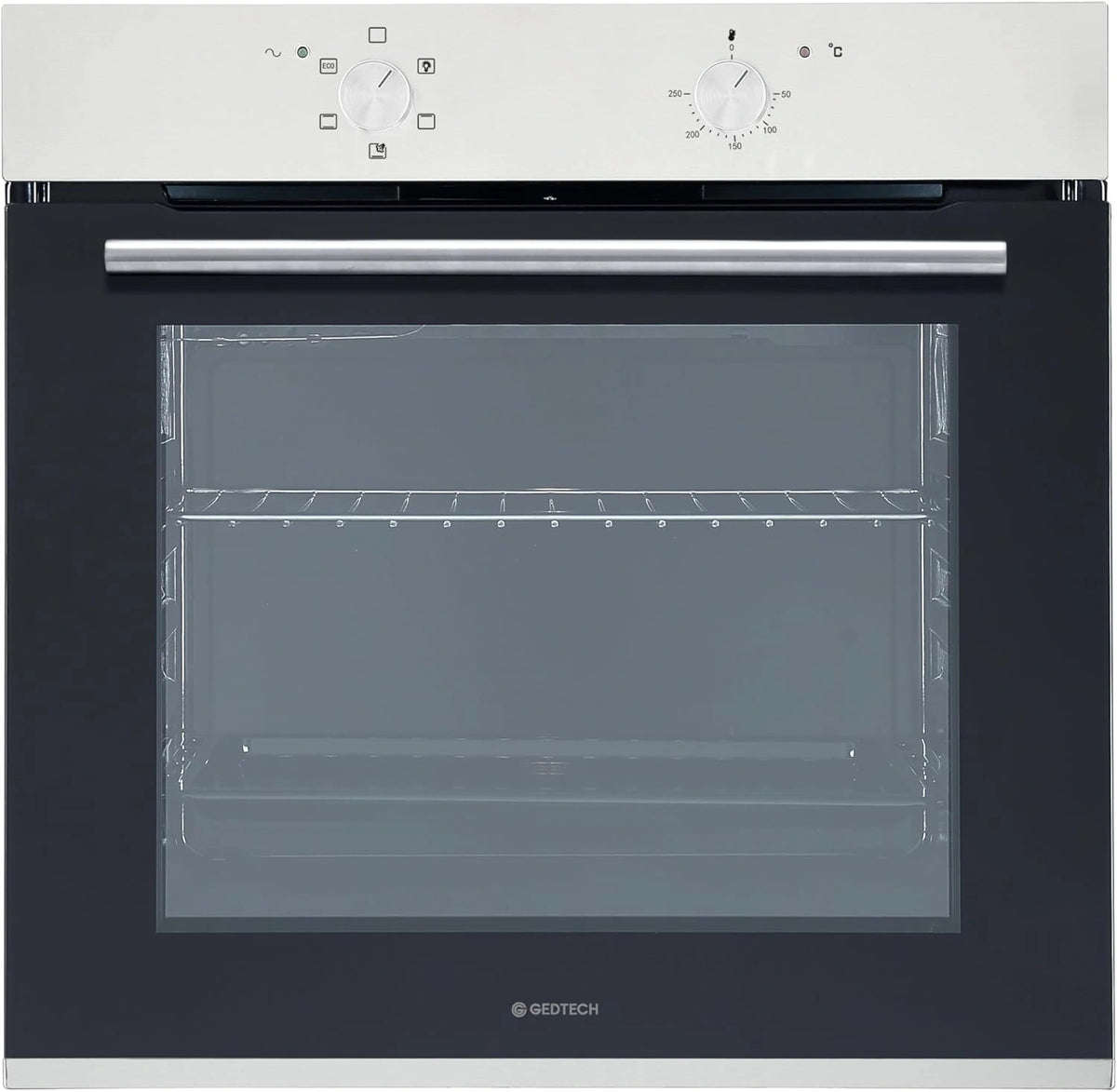 GEDTECH Four Encastrable Multifonction en Acier Inoxydable - 76L - Grill et Vapeur - Porte Froide