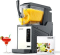 Machine à Granité VEVOR 4L, Distributeur de Boissons Glacées à Réservoir Unique, Idéal pour Granitas, Margaritas et Milk-shakes, Parfait pour Restaurants, Cafés, Bars et Maison, Fonction Nettoyage Automatique
