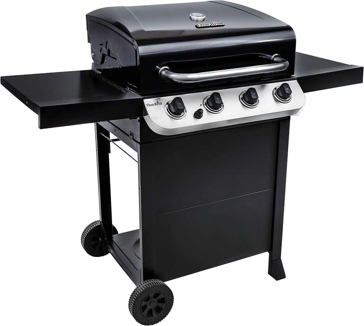 Barbecue à Gaz Char-Broil 410B à 4 Brûleurs – Série Convective, Noir Élégant