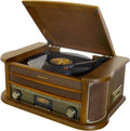 Chaîne Stéréo USB en Chêne avec Radio DAB - Soundmaster NR565