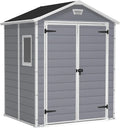 KETER Abri de Jardin en Résine MANOR Gris 65 - 2,5 m²