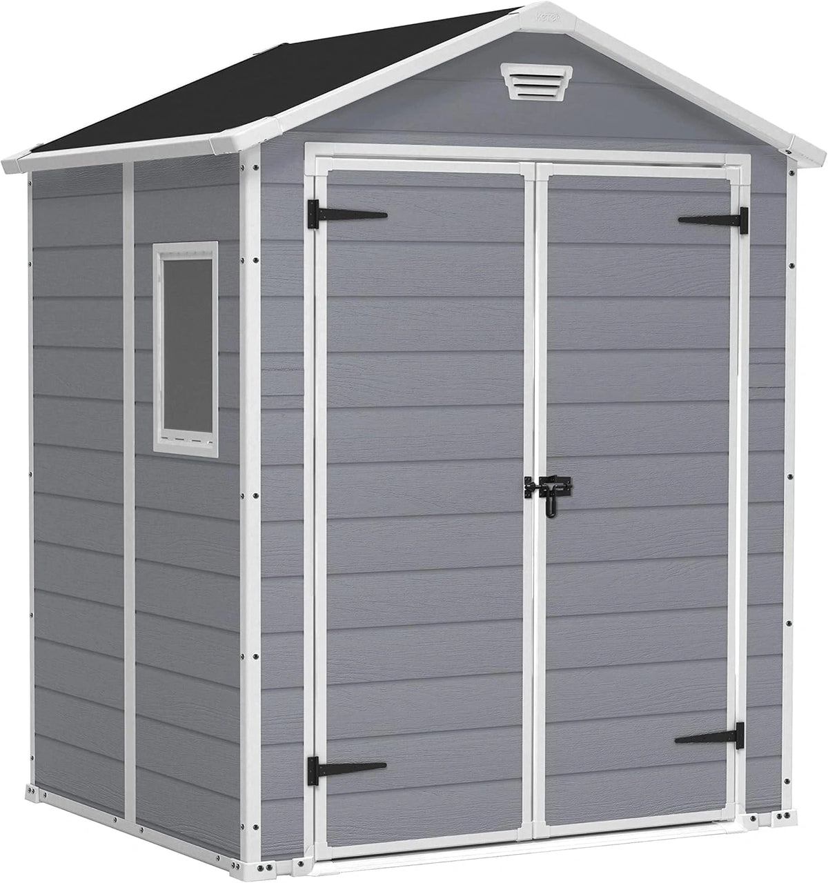 KETER Abri de Jardin en Résine MANOR Gris 65 - 2,5 m²